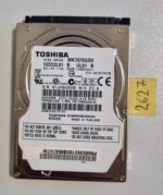 Disque dur Toshiba 750 Go SATA 2,5" HDD2L01 U TL01 MK7575GSX A0GT001A 2012 - Disque dur d'origine pour ordinateur portable - Livraison rapide