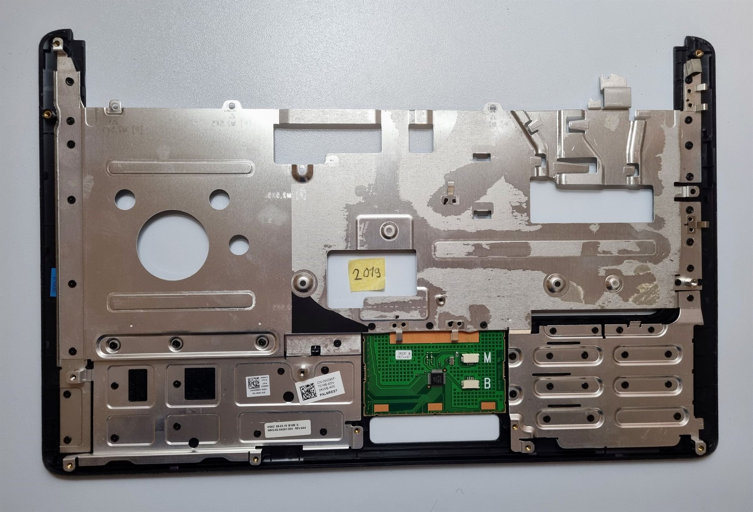 Cache supérieur du pavé tactile/repose-poignets CN-0W395F pour ordinateur portable Dell Inspiron 1545/1546 – Image 2