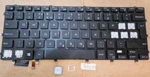 Touches individuelles pour clavier Dell Precision 5510, m5510, 5520, 5530 et 5540 - rétroéclairées
