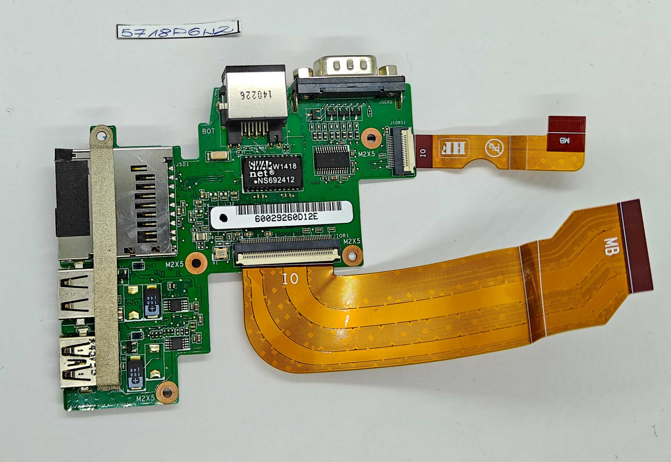 Carte d'E/S USB robuste Dell Latitude 7404 d'occasion (0PVMCK) testée et fonctionnelle + 0800-0GC2B00 – Image 2