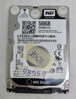 Disque dur SATA WD5000LPLX 500 Go WD Black 2,5" – 100 % sain – Pièce pour ordinateur portable