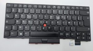 Clavier français noir pour ordinateur portable Lenovo ThinkPad T480 A485 (01HX350)