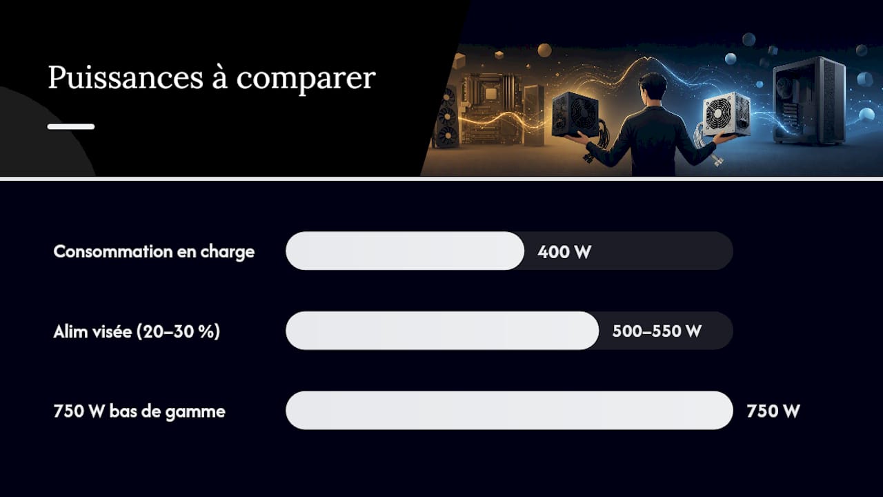 Comment choisir la bonne alimentation pour votre PC ? — overview diagram
