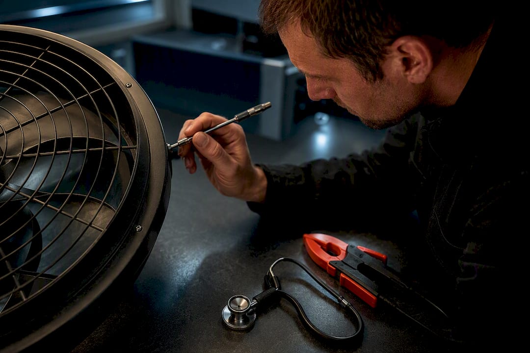 Analyse détaillée d’un ventilateur portable bruyant