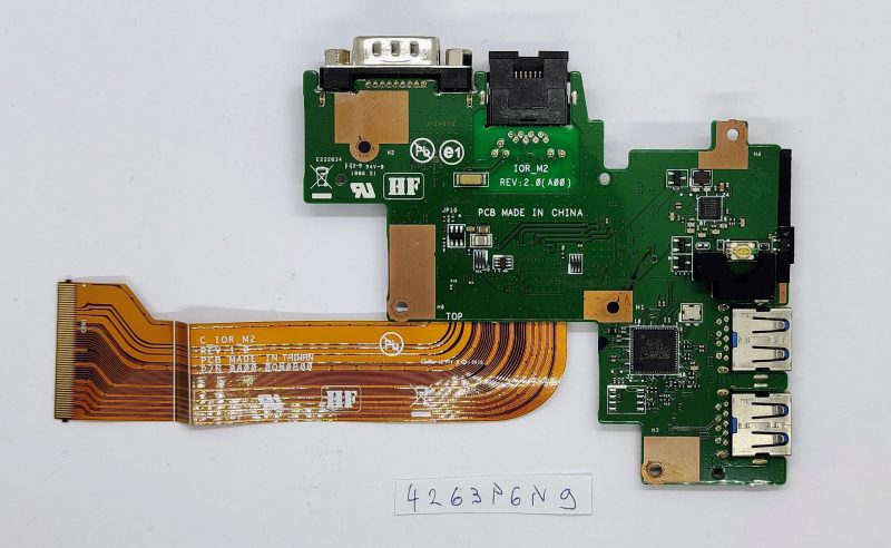 07M8N1 7M8N1 Novo za Dell Latitude 14 Rugged Extreme 7414 E7414 USB SD Carder RJ45 IO ploča