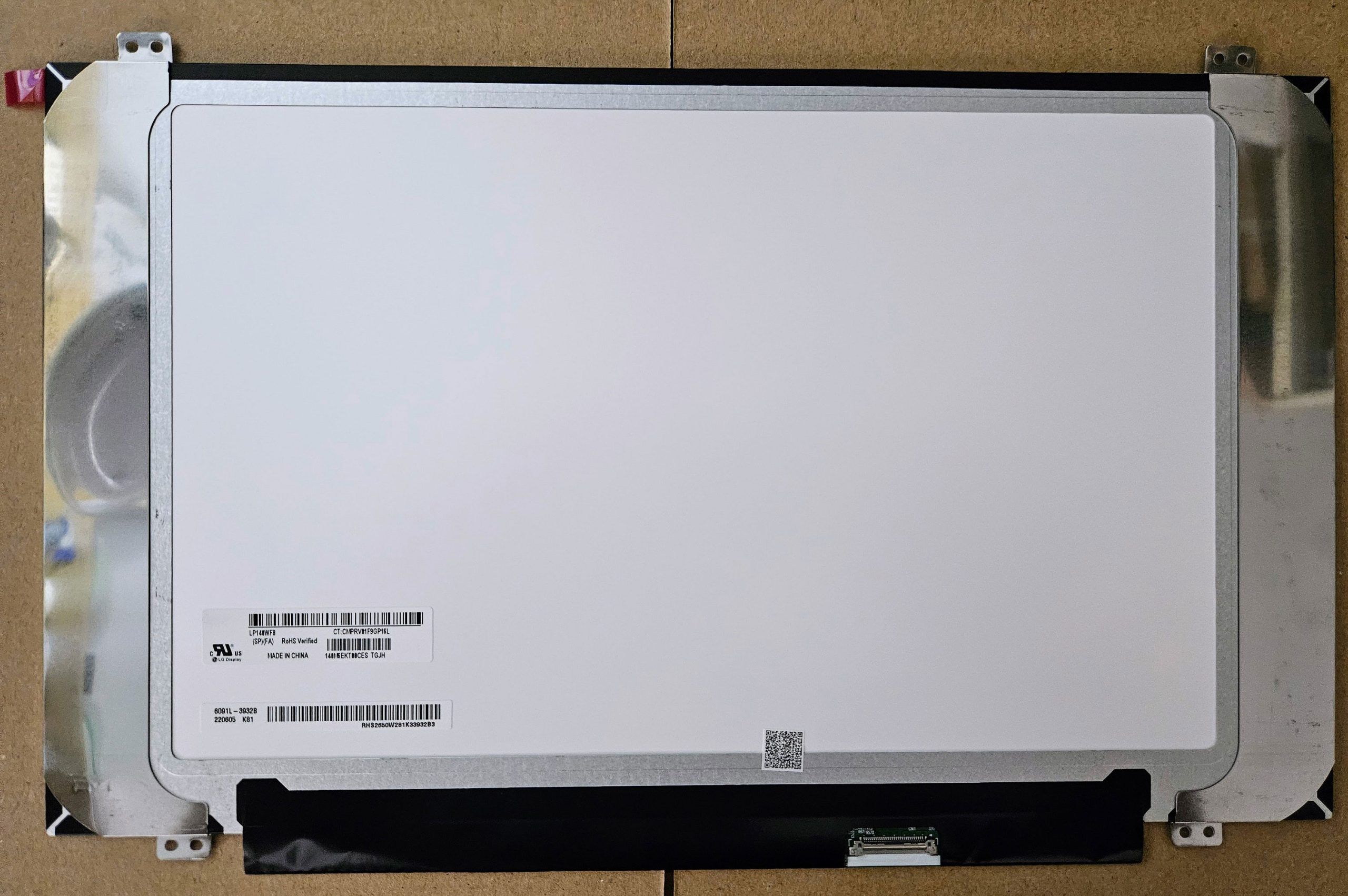 Dell Latitude 5480/5490/5491 14" FHD IPS LCD zaslon Mat 30 Pin 189YJ Novo