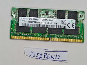 16GB 2Rx8 PC4-2133P RAM DDR4 SODIMM SB1-11 Memorija prijenosnog računala testirana radi
