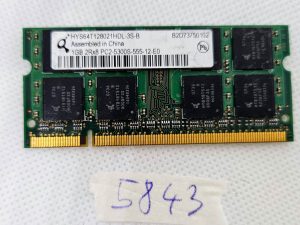 1GB 2Rx8 PC2-5300S 667MHz DDR2 SODIMM RAM za prijenosno računalo – testirano, brza dostava