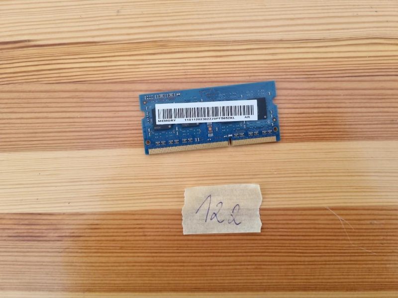 Ramaxel 100280282 - 4GB (1x4GB) 1600Mhz PC3-12800S DDR3-1600 204-Pin SODIMM RAM memorija za prijenosna računala - Slika 2