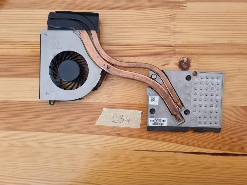 ZA HP ZBOOK 17 radijator toplinska cijev 735374-001 786686-001