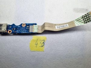 HP ZBook 15 15.6" originalna ploča USB priključka za prijenosno računalo s kabelom LS-9243P ER*