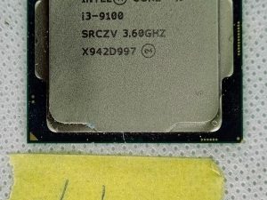Intel® Core™ i3-9100 procesor 3,60 Ghz SRCZV