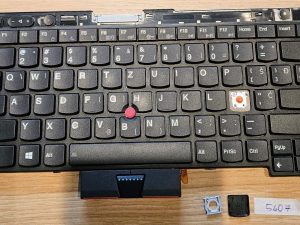 Zamjena ključa tipkovnice IBM T530 X230 W530 T430 0C01960