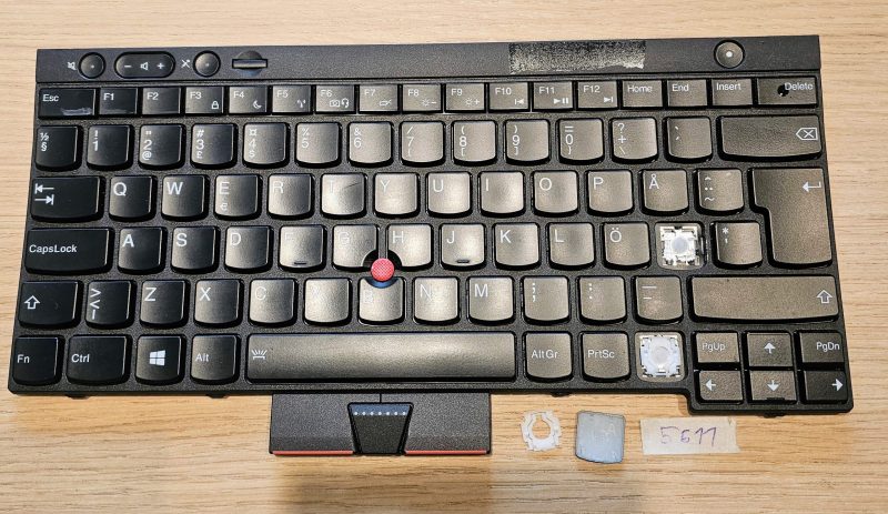Lenovo ThinkPad X230/T430/T530 tipkovnica, zamjena tipki - (CS12L85)