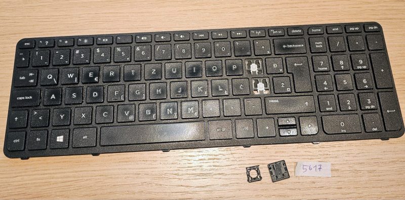 HP 250 G3 255 G3 256 G3 15-r 15t-r100 Compaq 15-h000 15-s000 Zamjena ključa tipkovnice (PK1314D2A00, PK1314D2A22)