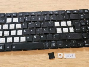 Zamjena ključa tipkovnice Toshiba Satellite L50w (AEBLIU00010, AEBLIP00010)
