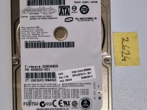 250 GB 2,5'' SATA HDD CA07018-B31700C1, 2008-10-16, FW 00808909, 469002-001 - originalni tvrdi disk za prijenosno računalo