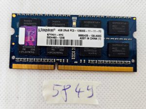 4GB 2Rx8 PC3-12800S DDR3-1600MHz RAM za prijenosno računalo – testirano i radi