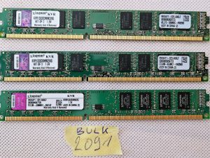 10gb - VELIKO 3 x Kingston KVR1333D3N9K2PC3-10600U DDR3-1333MHz PC memorijski RAM modul