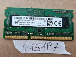 4GB MEMORIJA ZA LAPTOP Micron PC3L - 12800S DDR3L MT8KTF51264HZ-1G6E1