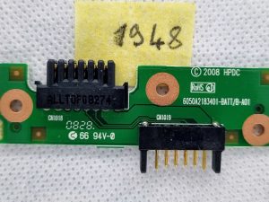 6050A2183401 Kartica konektora baterije za HP Compaq 6830 - originalni zamjenski dio