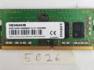 8GB DDR4 2400MHz CL17 SODIMM RAM za prijenosno računalo MEM5503B – Korišteni RAM modul