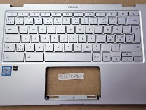 ASUS Chromebook Flip C434 C434TA 14" tipkovnica s naslonom za dlanove 13N1-7EA0A01 - originalna zamjena