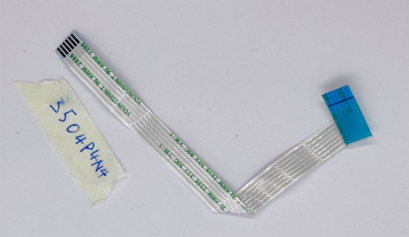 AWM 2896 FFCFPC kabel - 40-pinski, 66 mm duljine, 0,5 koraka, fleksibilni ravni kabel za dijelove prijenosnog računala