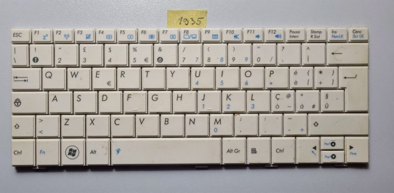 Asus EEEpc 1001PX 0KNA-191IT02MP-09A3610-5283 ITA Talijanska tipkovnica Original