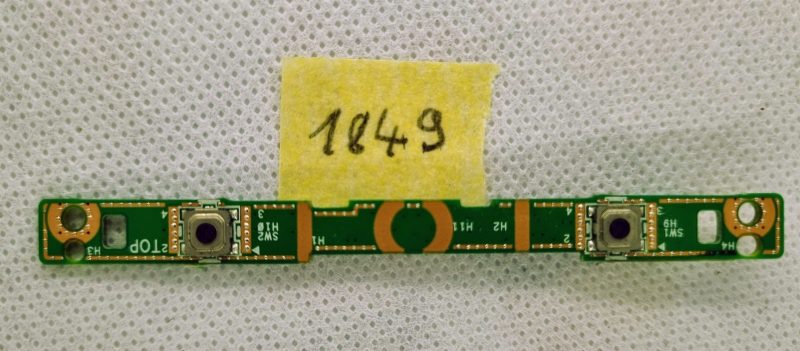 Asus Eee PC 1002HA Touchpad ploča s gumbima zamjena 08G2012HA10C - originalni dio! - Slika 2