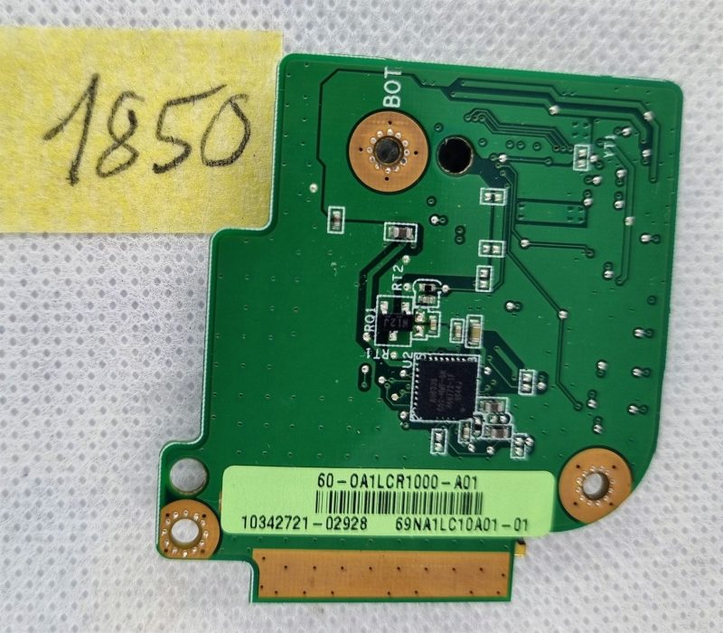 Asus Eee PC 1005 čitač SD kartica 08g2015ha10q 60-oa1lcr1000-a01 - originalni zamjenski dio! - Slika 2