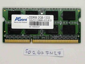 Asus K52J 2GB DDR3 1333 RAM memorijski modul – originalna zamjena za nadogradnju prijenosnog računala
