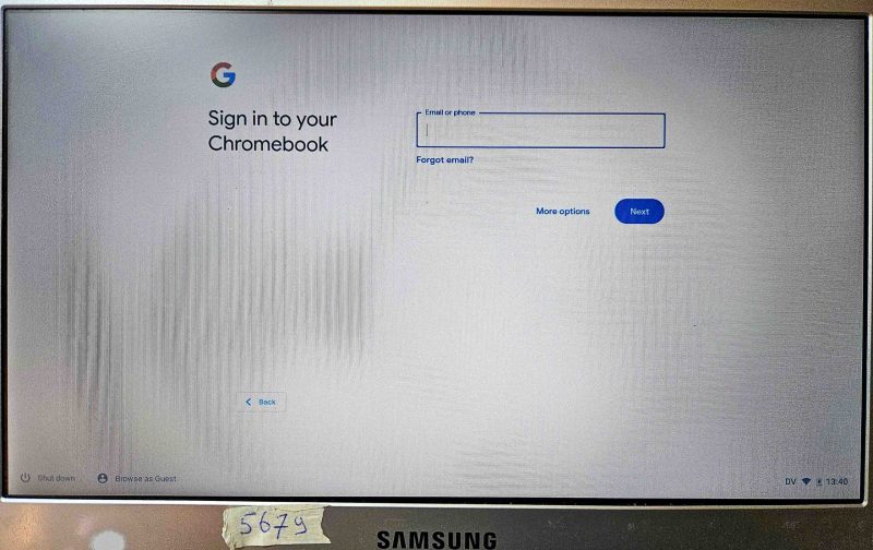 B116XW03 V1 LCD zaslon za Samsung Chromebook XE303C12 303C 11,6" HD zaslon - Slika 2