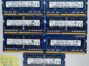 VELIKO 7 x 4 GB SK Hynix HMT451S6AFR8C-PB 1Rx8 PC3-12800S DDR3 memorija za prijenosno/prijenosno računalo