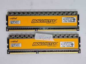 2 X 4GB Ballistix BG112RV.X7 8GB DDR3 1600MHz CL8 8-8-8-24 1.5V RAM za stolno računalo