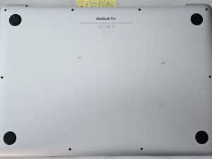 Donji poklopac MacBook Pro Retina 13 inča Početak 2015 Srebrni Wi-Fi A1502 MacBookPro12,1