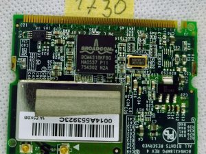 Fujitsu Siemens AMILO Pro V2030D Broadcom BCM4318KFBG Wireless-G MiniPCI adapter