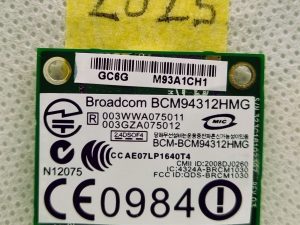 Broadcom BCM94312HMG bežični WiFi Wi-Fi Pci-E 802.11a/B/G 504593-004 DK01-55