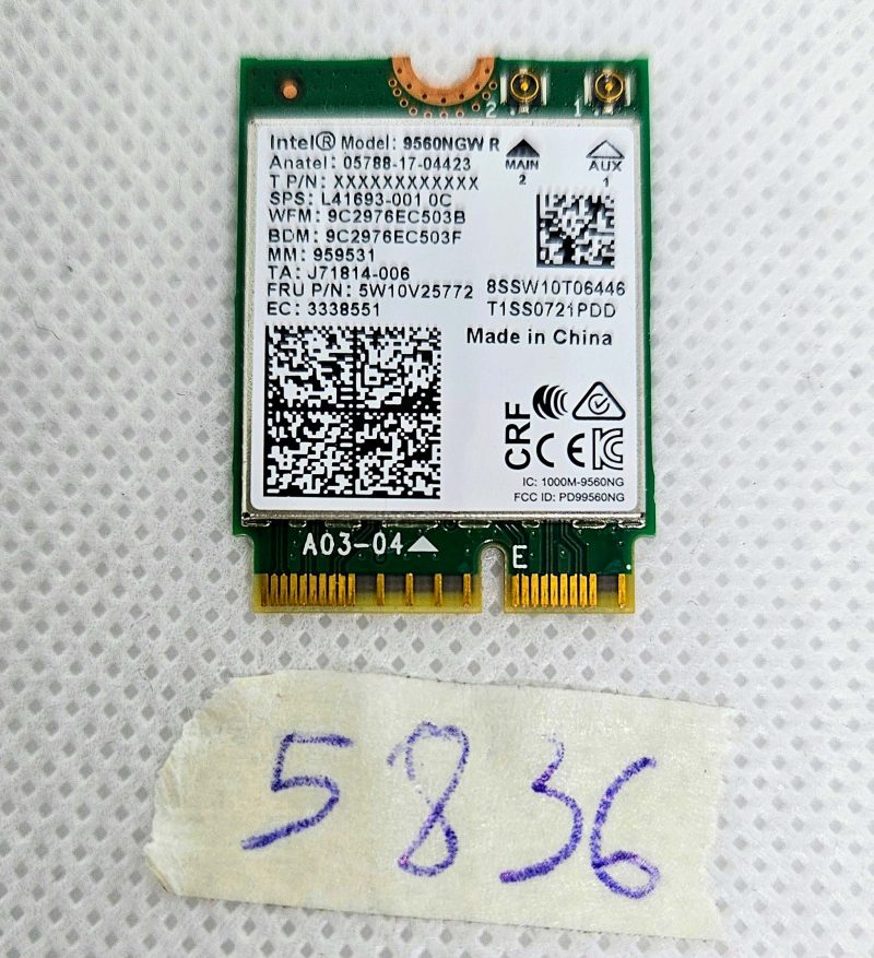 HP Chromebook 14b-ca0015cl Series Wireless Card 9560NGW DP/N L41693-001 - Zamjenski dio za prijenosno računalo
