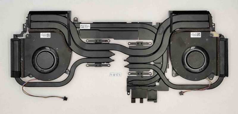 Kompletan hladnjak s ventilatorima za ASUS ROG Strix G513 G712 seriju
