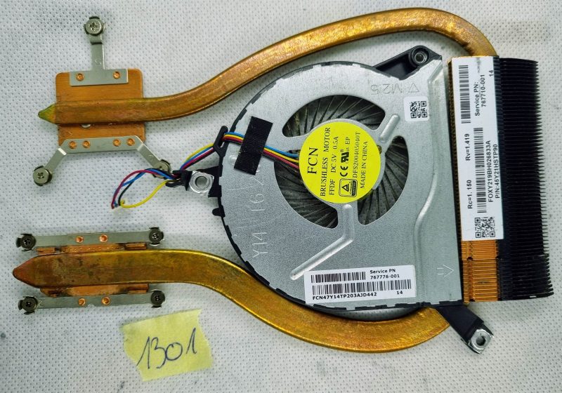Hladnjak za HP pavilion 14-P 15-P AMD CPU rashladni hladnjak 767710-001