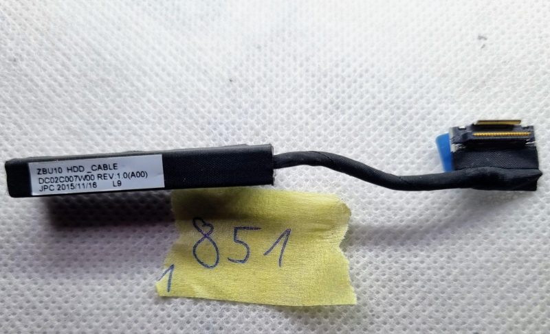 DC02C007W00 Y1FMW 0Y1FMW ZA Dell E7450 SATA HDD SSD konektor Kabel Interposer