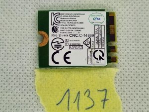 DELL DW1820 WLAN WiFi bežična 802.11ac NGFF kartica mrežnog modula QCNFA344A D4V21