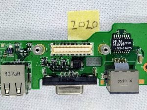 DELL Inspiron 1545 DC Power Jack USB VGA Ethernet ploča 48.4AQ03.011 Zamjena