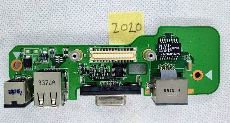DELL Inspiron 1545 DC Power Jack USB VGA Ethernet ploča 48.4AQ03.011 Zamjena