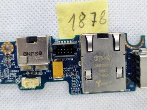 DELL Latitude D630 USB Ethernet LAN port ploča LS-3302P Zamjenski dio