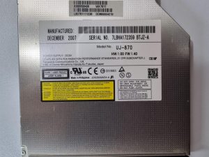 DVD-RW snimač - UJ-870 - PATA za prijenosna računala Acer HP Toshiba