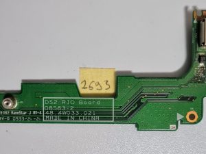 Dell INSPIRON 1525 DS2 RIO dijelovi prijenosnog računala S-Video USB SIM utor 48.4w033.021 originalna zamjena