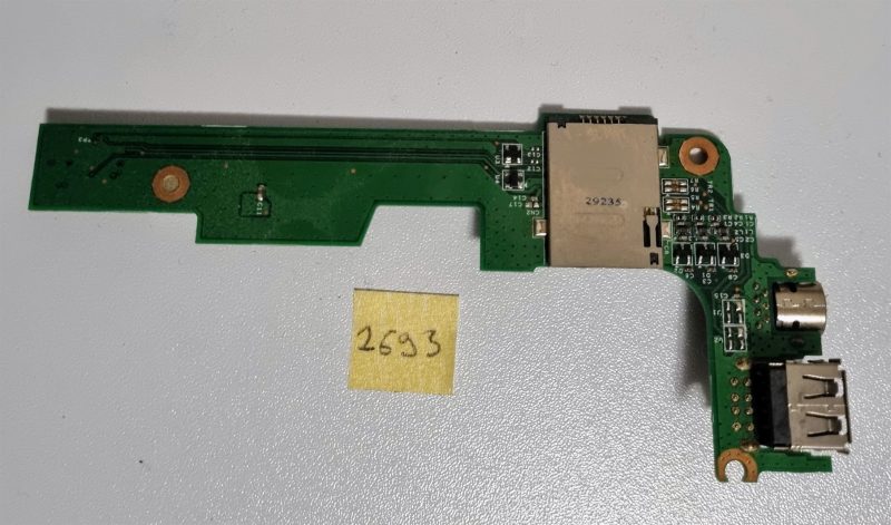 Dell INSPIRON 1525 DS2 RIO dijelovi prijenosnog računala S-Video USB SIM utor 48.4w033.021 originalna zamjena - Slika 2