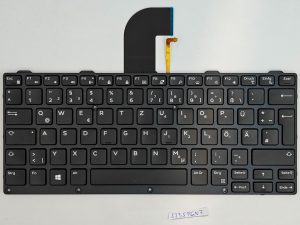 Korištena robusna tipkovnica Dell Latitude 7404/7414/7424 Extreme DE s pozadinskim osvjetljenjem